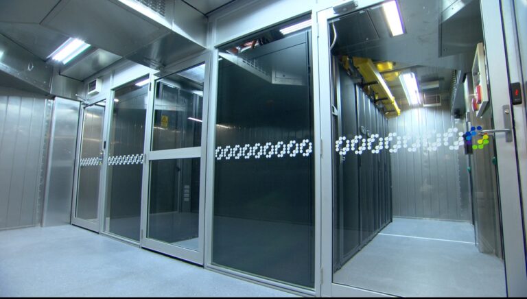 Data center remote access in a modular system