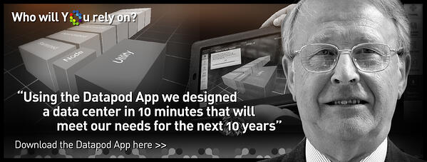 Design a new data center download the Datapod App